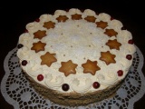 Torte "Ziemassvētku"